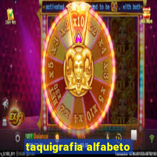 taquigrafia alfabeto